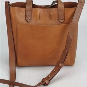 Madewell Saddle crossbody Shoulder tote.